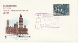 1975-09-03 Parliamentary Conference London SE1 FDC (82600)