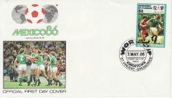 1986-05-07 Grenadines Of St. Vincent Football FDC (82704)