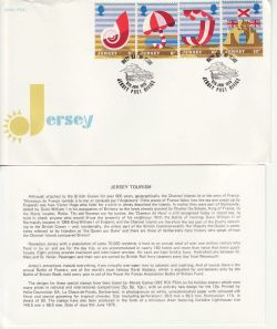 1975-06-06 Jersey Tourism Stamps FDC (82709)