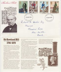 1979-08-22 Rowland Hill Stamps MLO Redhill FDC (82740)