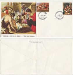 1967-11-27 Christmas Stamps Bethlehem FDC (82864)