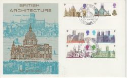 1969-05-28 British Cathedrals Stamps St Paul's FDC (82872)