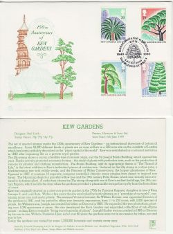 1990-06-05 Kew Gardens Stamps Kew FDC (82919)