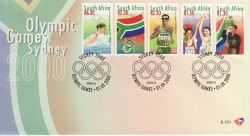 2000-09-01 South Africa Olympic Games FDC (82977)