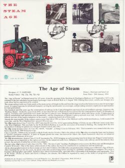 1994-01-18 The Age of Steam Stamps Waterloo SE1 FDC (83007)