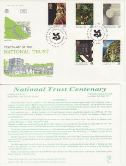 1995-04-11 The National Trust London SW1 FDC (83043)