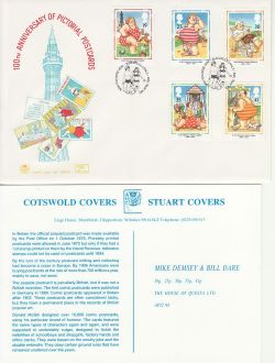 1994-04-12 Picture Postcards Stamps Blackpool FDC (83049)