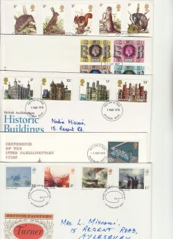 1970's Bulk Buy x10 CHEAP First Day Covers (83067)