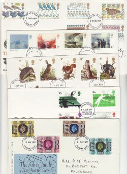 1970's Bulk Buy x10 CHEAP First Day Covers (83070)