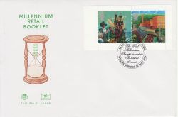 1999-05-12 Retail Booklet Stamps Windsor FDC (83140)