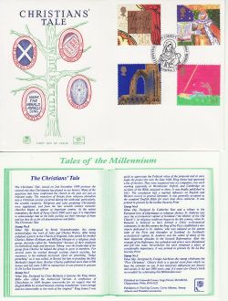 1999-11-02 Christians Tales Stamps Nasareth FDC (83148)