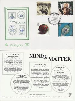 2000-09-05 Mind and Matter Stamps Birmingham FDC (83210)
