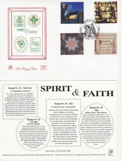 2000-11-07 Spirit and Faith Stamps Nasareth FDC (83228)