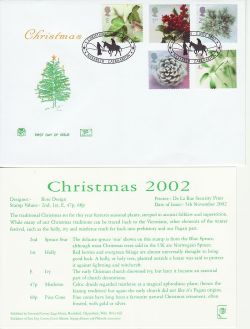 2002-11-05 Christmas Stamps Nasareth FDC (83248)
