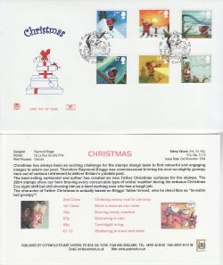 2004-11-02 Christmas Stamps St Nicholas FDC (83256)