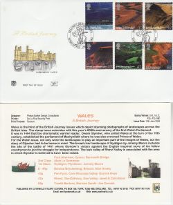 2004-06-15 Wales A British Journey Tenby FDC (83260)