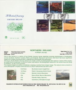 2004-03-16 Northern Ireland Stamps Belfast FDC (83264)