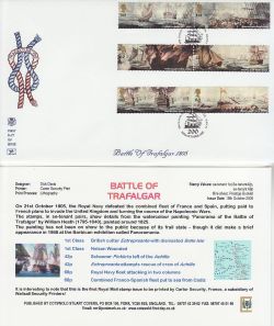 2005-10-18 Trafalgar Stamps Portsmouth FDC (83276)
