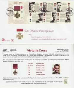 2006-09-21 Victoria Cross Stamps M/S Hyde Park FDC (83291)