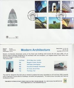 2006-06-20 Modern Architecture Stamps London W1 FDC (83297)