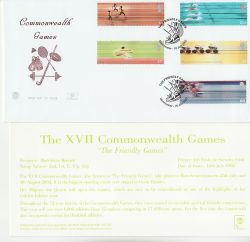2002-07-16 Commonwealth Games Manchester FDC (83325)