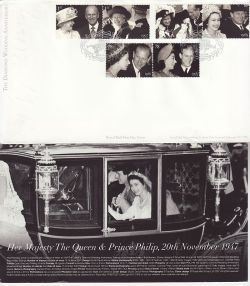 2007-10-16 Diamond Wedding Anniv Windsor FDC (83365)
