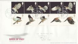 2003-01-14 Birds of Prey Stamps Hawkshead FDC (83377)