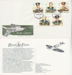 1986-09-16 Royal Air Force Stamps London WC FDC (83381)