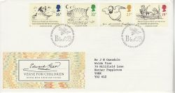 1988-09-06 Edward Lear Stamps Bureau FDC (83392)