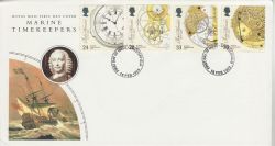 1993-02-16 Marine Timekeepers Chesterfield FDC (83407)