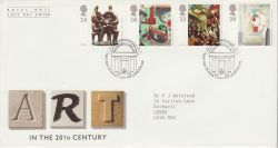 1993-05-11 Art Stamps London SW FDC (83409)