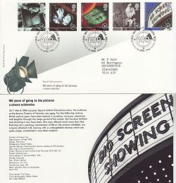1996-04-16 Cinema Centenary London WC2 FDC (83431)