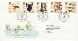 1996-03-12 Wildfowl & Wetlands Trust Bureau FDC (83433)