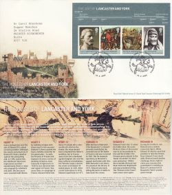 2008-02-28 Kings and Queens M/S T/House FDC (83476)