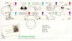 1996-02-26 Greetings Stamps Titterhill FDC (83529)