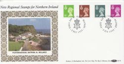 1991-12-03 N Ireland Definitive Stamps Belfast FDC (83578)