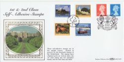 1998-04-06 Self Adhesive + Guernsey Stamps Windsor FDC (83603)