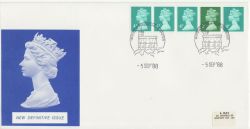 1988-09-05 Definitive Coil Stamps Windsor FDC (83623)