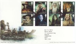 2011-03-08 Magical Realms Stamps Merlins Bridge FDC (83637)