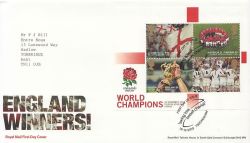 2003-12-19 Rugby England Winners Twickenham FDC (83669)