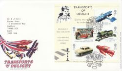2003-09-18 Transports of Delight M/S Toye FDC (83670)