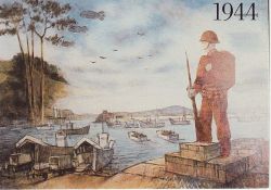 1984-06-06 New Weymouth Mural SWPR23 Postcard (83722)