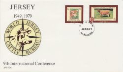 1979-03-01 Jersey Cattle Stamps FDC (83747)