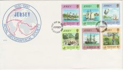 1980-10-01 Jersey Operation Drake Stamps FDC (83748)