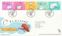 2004-02-03 Occasions Stamps Merry Hill FDC (83766)
