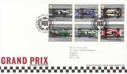 2007-07-03 Grand Prix Stamps T/House FDC (83782)