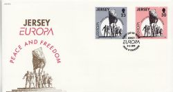 1995-05-09 Jersey Europa Stamps FDC (83808)