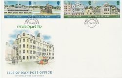 1987-04-29 IOM Europa Architecture Stamps FDC (83833)