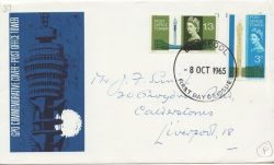 1965-10-08 Post Office Tower PHOS Liverpool FDC (83960)
