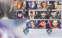 2013-03-26 Dr Who Stamps Cardiff x 2 FDC (84017)